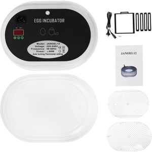 GreenZech (EU Plug) 12 Eggs Incubator Fully Automatic Chicken Poultry Duck Quail Egg Hatch GreenZech (EU Plug) 12 Eggs Incubator Fully Automatic Chicken Poultry Duck Quail Egg Hatch