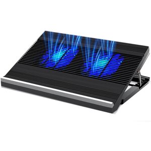 GreenZech (Black) 2 Fans Cooling Stand Holder USB Port Cooler Fits 10-17 inch Laptop Stand GreenZech (Black) 2 Fans Cooling Stand Holder USB Port Cooler Fits 10-17 inch Laptop Stand