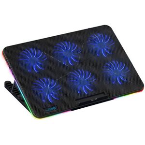 GreenZech (colorful version) Laptop Cooling Pads with RGB Lighting 6 Fans Mobile Phone Hol GreenZech (colorful version) Laptop Cooling Pads with RGB Lighting 6 Fans Mobile Phone Hol