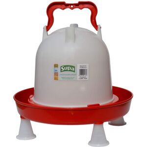 Supa Deluxe Heavy Duty Poultry Water Drinker, 6 Litre Premium Quality Drinker, M Supa Deluxe Heavy Duty Poultry Water Drinker, 6 Litre Premium Quality Drinker, M