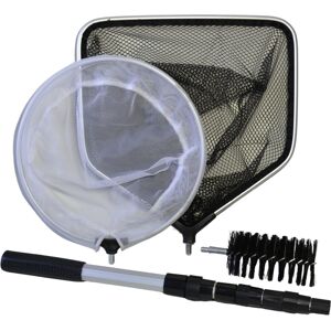 Supa 4 in 1 Pond Care Cleaning Kit Including Telescopic Pole, Skimmer Net, Catch Supa 4 in 1 Pond Care Cleaning Kit Including Telescopic Pole, Skimmer Net, Catch