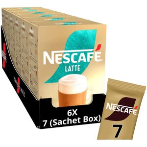 Nescafe NESCAFÉ LATTE Instant Coffee Sachets x7 (Pack of 6, Total 42 Sachets) Nescafe NESCAFÉ LATTE Instant Coffee Sachets x7 (Pack of 6, Total 42 Sachets)