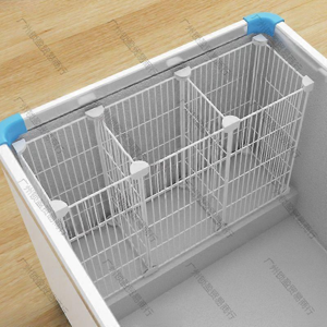 Unbranded White Deep Freezer Basket: 35x17x0.3cm Ventilated Wire Storage Rack for Chest Re Unbranded White Deep Freezer Basket: 35x17x0.3cm Ventilated Wire Storage Rack for Chest Re