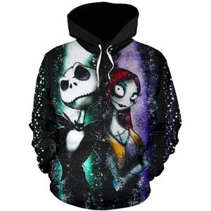 Unbranded (#2 Green&Purple, 3XL) The Before Nightmare Christmas Sally Jack Skellington 3d Unbranded (#2 Green&Purple, 3XL) The Before Nightmare Christmas Sally Jack Skellington 3d