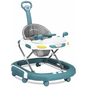 Unbranded Foldable Baby Walker with Music, Lights & Puzzle Board - 4-Level Height Adjustme Unbranded Foldable Baby Walker with Music, Lights & Puzzle Board - 4-Level Height Adjustme