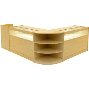 MonsterShop (2 x 1200mm W Counters & 2 x 600mm W Corner Unit - Maple) Shop Counter Set Sagit MonsterShop (2 x 1200mm W Counters & 2 x 600mm W Corner Unit - Maple) Shop Counter Set Sagit