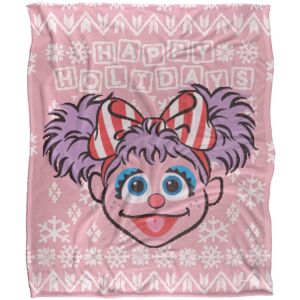 Sesame Street Silky Christmas Sweater Abby Cadabby Supersoft Blanket Sesame Street Silky Christmas Sweater Abby Cadabby Supersoft Blanket