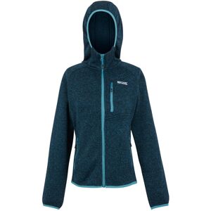 (20 UK, Moroccan Blue) Regatta Womens/Ladies Newhill Hooded Fleece Jacket (20 UK, Moroccan Blue) Regatta Womens/Ladies Newhill Hooded Fleece Jacket