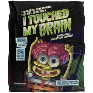 SpongeBob SquarePants Touched My Brain Silky Supersoft Blanket SpongeBob SquarePants Touched My Brain Silky Supersoft Blanket