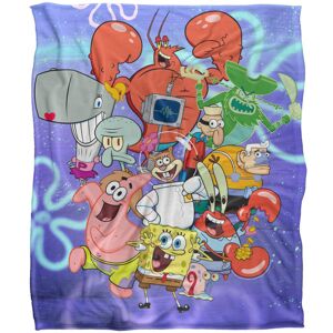 SpongeBob SquarePants Silky Characters Supersoft Blanket SpongeBob SquarePants Silky Characters Supersoft Blanket