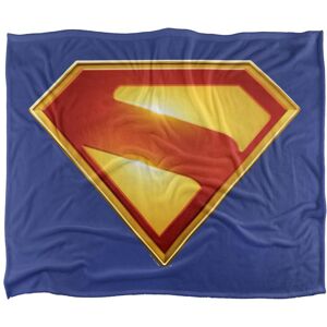 Superman Silky Colour Logo Supersoft Blanket Superman Silky Colour Logo Supersoft Blanket