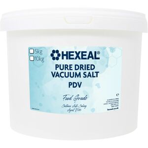 Hexeal PDV Salt 10kg - 10kg Bucket of Food Grade Salt for Cooking, Ponds and Wat Hexeal PDV Salt 10kg - 10kg Bucket of Food Grade Salt for Cooking, Ponds and Wat