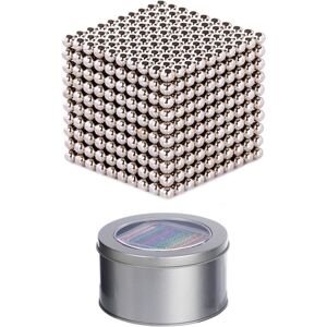 Unbranded 1000Pcs 3mm Mini Magnetic Balls Toy for Adults,Relieve Anxiety and Stress,Silver Unbranded 1000Pcs 3mm Mini Magnetic Balls Toy for Adults,Relieve Anxiety and Stress,Silver