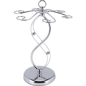 Exogio Countertop Wine Glass Holder Freestanding Tabletop Stemware Storage Rack with 6 Exogio Countertop Wine Glass Holder Freestanding Tabletop Stemware Storage Rack with 6