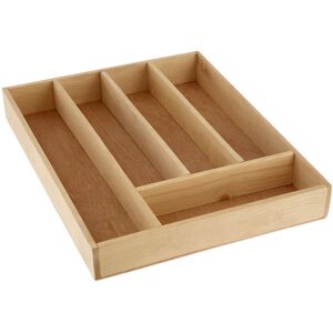 Premier Housewares 1103912 5 Compartment Cutlery Tray, 5 x 30 x 38 cm - Birchwoo Premier Housewares 1103912 5 Compartment Cutlery Tray, 5 x 30 x 38 cm - Birchwoo