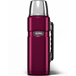 Thermos - Stainless King Raspberry Travel Flask (1.2L) - Premium Leak Proof Insu Thermos - Stainless King Raspberry Travel Flask (1.2L) - Premium Leak Proof Insu