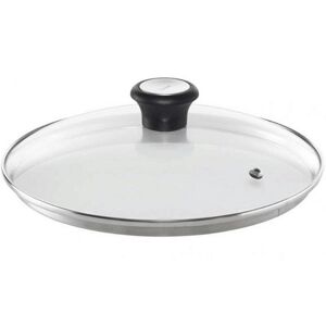 Tefal Compatible Glass Lid, Steam Vent, 30 cm, Transparent, 28097812 Tefal Compatible Glass Lid, Steam Vent, 30 cm, Transparent, 28097812