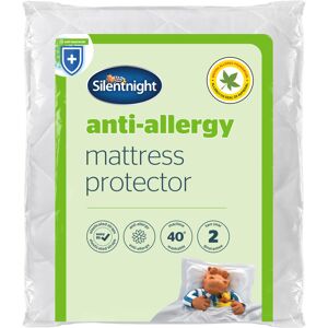 Silentnight Anti Allergy Mattress Protector - Ideal for Allergy and Asthma Suffe Silentnight Anti Allergy Mattress Protector - Ideal for Allergy and Asthma Suffe