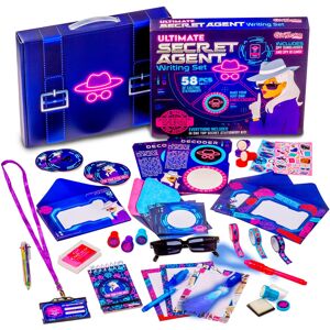 GirlZone Ultimate Secret Agent Writing Set, Exciting Spy Kit and Stationery Set GirlZone Ultimate Secret Agent Writing Set, Exciting Spy Kit and Stationery Set