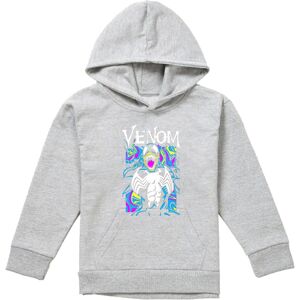 (12-13 Years, Athletic Heather) Marvel Childrens/Kids Venom Marbled Pull Over Ho (12-13 Years, Athletic Heather) Marvel Childrens/Kids Venom Marbled Pull Over Ho