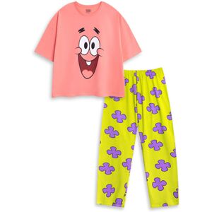 (XX-Large) SpongeBob SquarePants Short Sleeve Long Leg Pyjama Set (Womens Pink) (XX-Large) SpongeBob SquarePants Short Sleeve Long Leg Pyjama Set (Womens Pink)