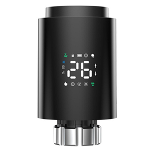Unbranded Tuya ZigBee Smart Radiator Actuator TRV Programmable Black Unbranded Tuya ZigBee Smart Radiator Actuator TRV Programmable Black