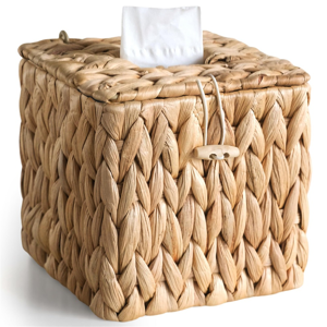 Unbranded Rattan Tissue Box Cover with Lid, Tissue Box Holder Square Unbranded Rattan Tissue Box Cover with Lid, Tissue Box Holder Square