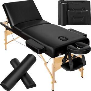 Tectake (black) Massage Table Bed Portable Folding with Carry Bag Tattoo Treatment Studi Tectake (black) Massage Table Bed Portable Folding with Carry Bag Tattoo Treatment Studi