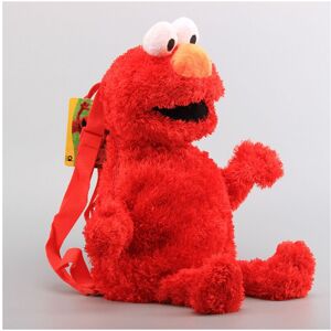 Unbranded (Elmo) Plush Sesame Street Backpack Elmo Cookie Monster Big Bird Doll Bags Schoo Unbranded (Elmo) Plush Sesame Street Backpack Elmo Cookie Monster Big Bird Doll Bags Schoo