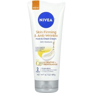 Nivea, Skin Firming & Anti-Wrinkle Neck & Chest Cream, 6.7 oz (189 g) Nivea, Skin Firming & Anti-Wrinkle Neck & Chest Cream, 6.7 oz (189 g)