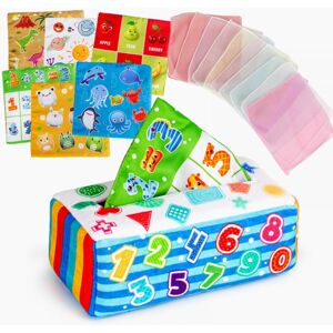 Unbranded Toy interactive sensory toddler tissue box educational toy Unbranded Toy interactive sensory toddler tissue box educational toy