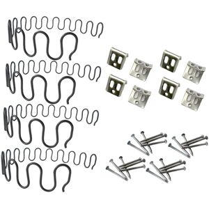 Unbranded (Black, Length 50CM) 4 Pieces Couch Spring Repair Kit DIY Supplies for Home Repa Unbranded (Black, Length 50CM) 4 Pieces Couch Spring Repair Kit DIY Supplies for Home Repa