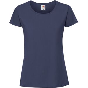 (M, Deep Navy) Fruit Of The Loom Womens/Ladies Iconic 195 Premium Ringspun Cotto (M, Deep Navy) Fruit Of The Loom Womens/Ladies Iconic 195 Premium Ringspun Cotto