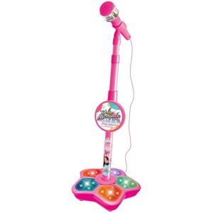 Unbranded (Red, 100x21cm) Music Sing Microphone Toy with Flashing Stage Lights for Kids Bi Unbranded (Red, 100x21cm) Music Sing Microphone Toy with Flashing Stage Lights for Kids Bi