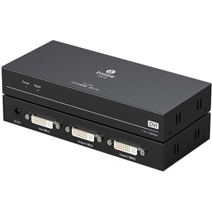 GreenZech DVI Switch Selector One In Two Out Splitter 2Port Manual Switcher 4K*2K DVI Conv GreenZech DVI Switch Selector One In Two Out Splitter 2Port Manual Switcher 4K*2K DVI Conv