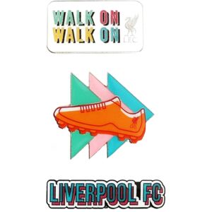 Liverpool FC Enamel Badge (Pack of 3) Liverpool FC Enamel Badge (Pack of 3)
