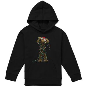 Star Wars Childrens/Kids Tangled Lights Chewbacca Christmas Hoodie Star Wars Childrens/Kids Tangled Lights Chewbacca Christmas Hoodie