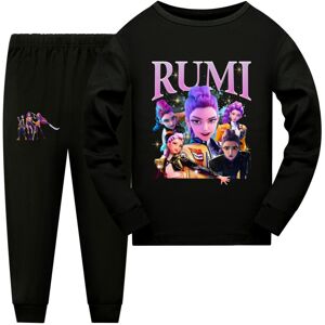 Unbranded (Black, 170cm) Hunters Demon Kpop Girl Family Pajama Set Cotton Nightwear Adults Unbranded (Black, 170cm) Hunters Demon Kpop Girl Family Pajama Set Cotton Nightwear Adults