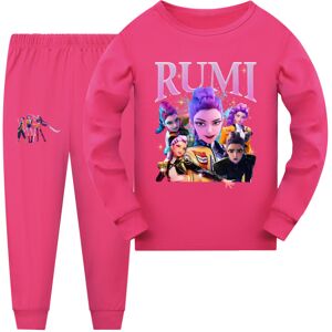 Unbranded (Rose Red, 170cm) Hunters Demon Kpop Girl Family Pajama Set Cotton Nightwear Adu Unbranded (Rose Red, 170cm) Hunters Demon Kpop Girl Family Pajama Set Cotton Nightwear Adu