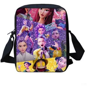 Unbranded (Style 8) Kpop Demon Hunters Inspired Printed Crossbody Bag Playful Teen Middle Unbranded (Style 8) Kpop Demon Hunters Inspired Printed Crossbody Bag Playful Teen Middle