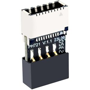 Unbranded For Motherboard Usb20 9pin To Typee Female Adapter Chassis Typec Socket 9pin Usb Unbranded For Motherboard Usb20 9pin To Typee Female Adapter Chassis Typec Socket 9pin Usb