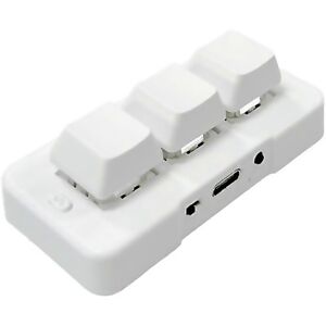 Unbranded For Mk321bt 3key Mini Ized Mechanical Keyboard Switch Usbbt Dualmode Connection Unbranded For Mk321bt 3key Mini Ized Mechanical Keyboard Switch Usbbt Dualmode Connection