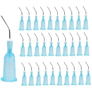 Unbranded For 100pcs Bent Dispensing Tips 25g Blunt Tip Dispensing Needle Dental Pre Bent Unbranded For 100pcs Bent Dispensing Tips 25g Blunt Tip Dispensing Needle Dental Pre Bent