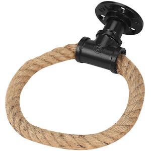 Unbranded For Vintage Towel Rack Ring Industrial Style Wall Mount Towel Holder Iron Pipe J Unbranded For Vintage Towel Rack Ring Industrial Style Wall Mount Towel Holder Iron Pipe J