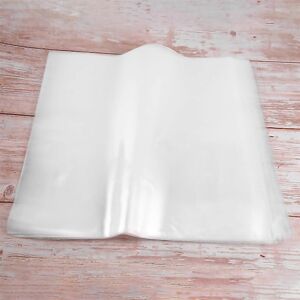 Unbranded For 30 Flat Open Top Bag 67mil Strong Cover Plastic Vinyl Record Outer Sleeves F Unbranded For 30 Flat Open Top Bag 67mil Strong Cover Plastic Vinyl Record Outer Sleeves F