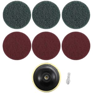 Unbranded For Drill Power Brush Tile Scrubber Scouring Pads Cleaning Kit Heavy Duty Househ Unbranded For Drill Power Brush Tile Scrubber Scouring Pads Cleaning Kit Heavy Duty Househ