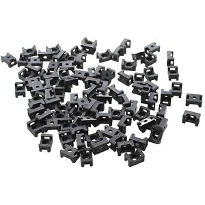 Unbranded For 45mm Width Cable Tie Base Saddle Type Mount Wire Holder 100pcs Black Unbranded For 45mm Width Cable Tie Base Saddle Type Mount Wire Holder 100pcs Black
