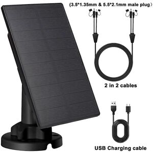 Unbranded For 12v1a 6v2a Solar Panel Microusbtypec Outdoor Solar Cells Charger Solar Panel Unbranded For 12v1a 6v2a Solar Panel Microusbtypec Outdoor Solar Cells Charger Solar Panel