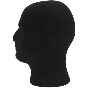 Unbranded For Male Foam Mannequin Manikin Head Model Wigs Glasses Cap Display Stand Black Unbranded For Male Foam Mannequin Manikin Head Model Wigs Glasses Cap Display Stand Black