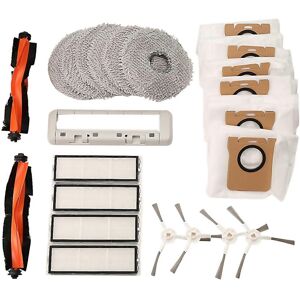 Unbranded For Accessories Kit For Xiaomi Robot Vacuum X20 X20 Plus Main Side Brush Hepa Fi Unbranded For Accessories Kit For Xiaomi Robot Vacuum X20 X20 Plus Main Side Brush Hepa Fi